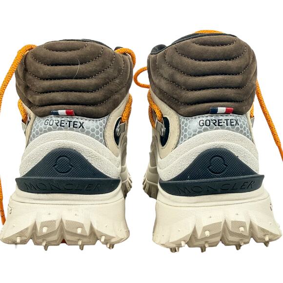 Moncler Trailgrip GTX High Hiking Boots Gore-Tex Beige Size 39 - Picture 5 of 12